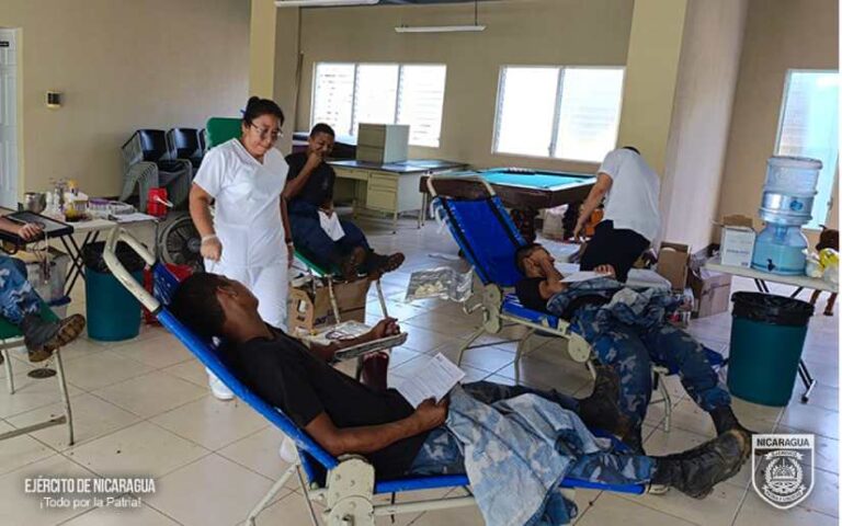 Fuerza Naval participó en jornada de donación voluntaria de sangre