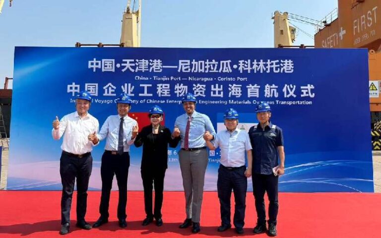 Nicaragua y China inauguran Primera Ruta Marítima Comercial