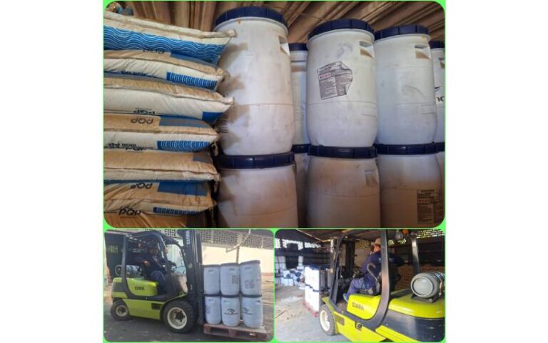 Enacal asegura insumos esenciales para la potabilización del agua