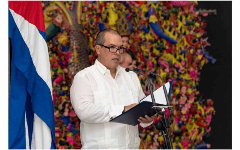 Embajadora nicaragüense asiste a la celebración del 65 aniversario de fundación de Prensa Latina