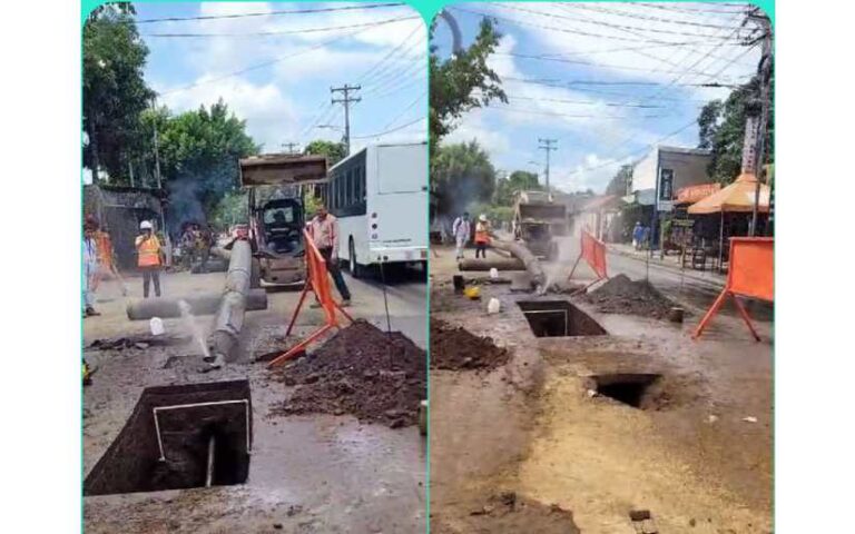 Enacal realiza el reemplazo de tuberías obsoletas en Managua