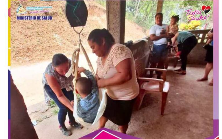 Gobierno Sandinista continúa dando seguimiento al Estado Nutricional de Niños y Niñas