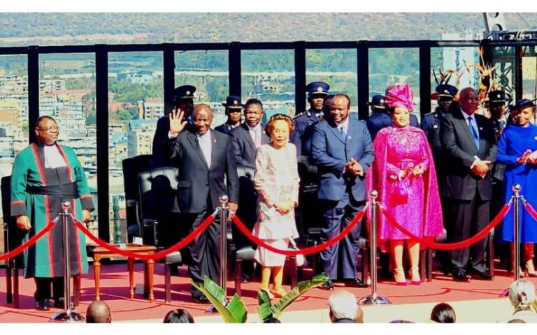 Delegación nicaragüense participó en la ceremonia de juramentación del Presidente de Sudáfrica