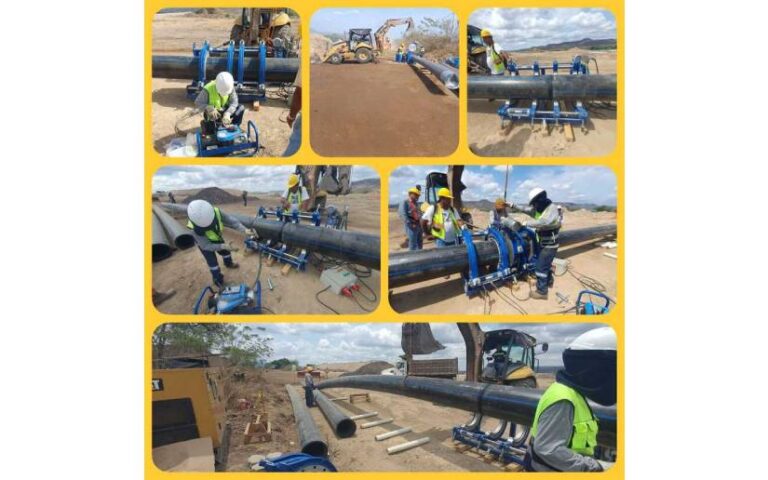 Avanzan obras de mejoramiento y ampliación del sistema de alcantarillado en Ciudad Darío