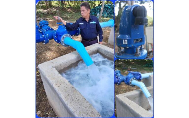 Refuerzan sistema de agua en el sector del kilómetro 16 de la Carretera a Masaya