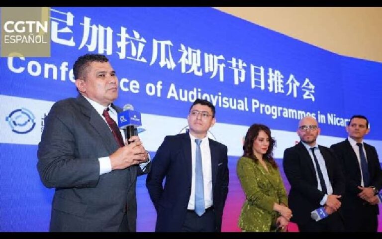 Conferencia de Promoción en Nicaragua de Programas Audiovisuales en el marco del XXIX Festival de Televisión de Shanghai