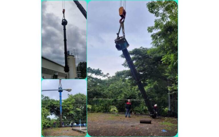 Enacal da mantenimiento y rehabilitación en la Estación de Bombeo de Juigalpa