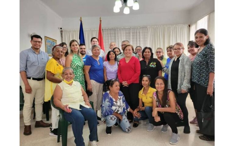 Compañera Guisell Morales participa en encuentro con nicaragüenses residentes en Cuba