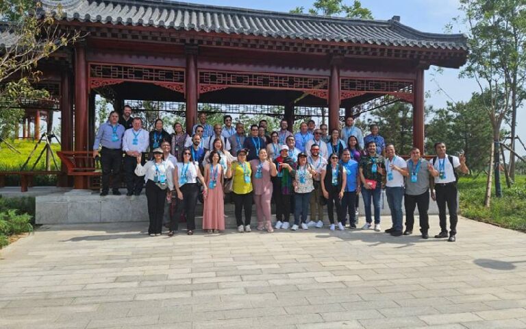 Delegación del FSLN en recorrido por la ciudad tecnológica de Xiong’an
