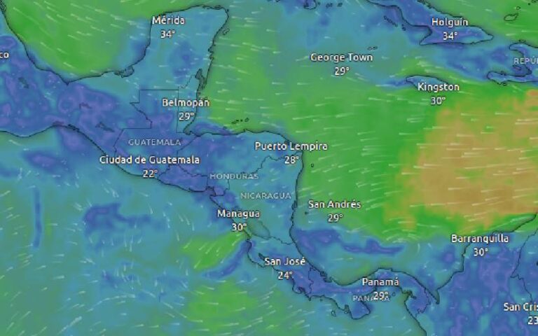 Realizan monitoreo de fenómenos meteorológicos en el Pacífico y Caribe nicaragüense