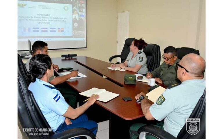 Ejército de Nicaragua inaugura Diplomado de Protección de Datos y Manejo de la Información