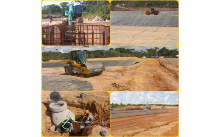 Avanzan en un 75% el Proyecto de Tratamiento de Aguas Residuales en Bluefields