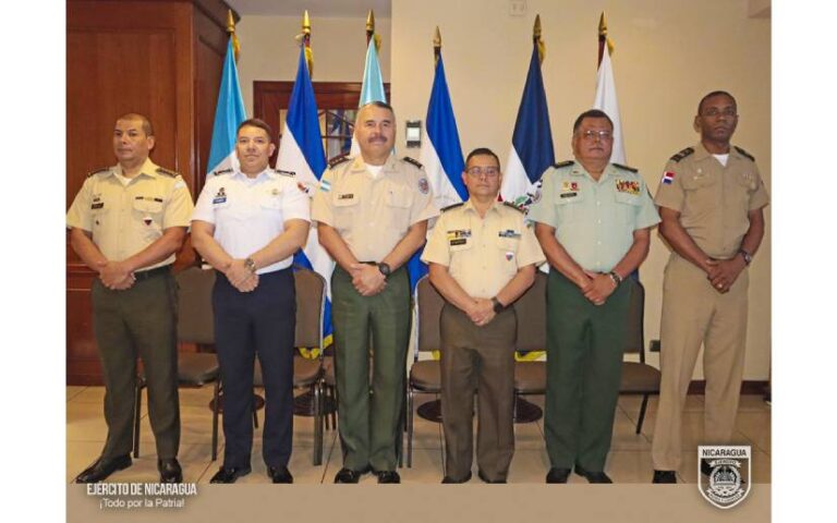 Ejército de Nicaragua participa en la CXI Reunión Ordinaria de Representantes ante la CFAC