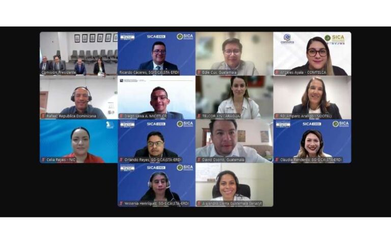 Nicaragua asume Presidencia Pro Témpore del Grupo Ad Hoc de la Estrategia Regional Digital del SICA