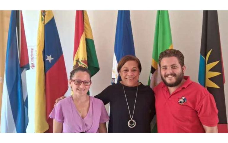 Embajadora de Nicaragua en Cuba visitó la Casa del ALBA Cultural de La Habana