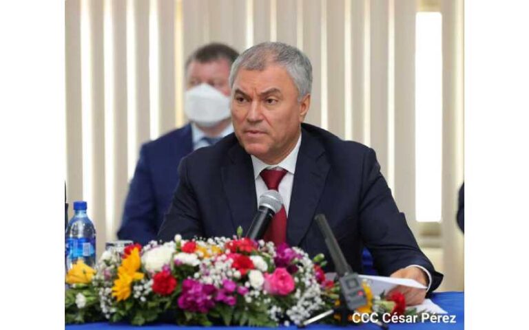 Presidente de la Duma Estatal de la Asamblea Federal de Rusia nos felicita en este 45/19