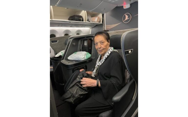 La Bella Heroína Palestina, Leyla Khaled, rumbo a Nicaragua Libre