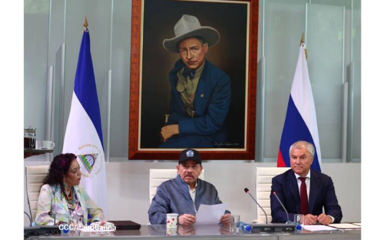 Presidente Daniel se reunió con delegación de alto nivel de Rusia