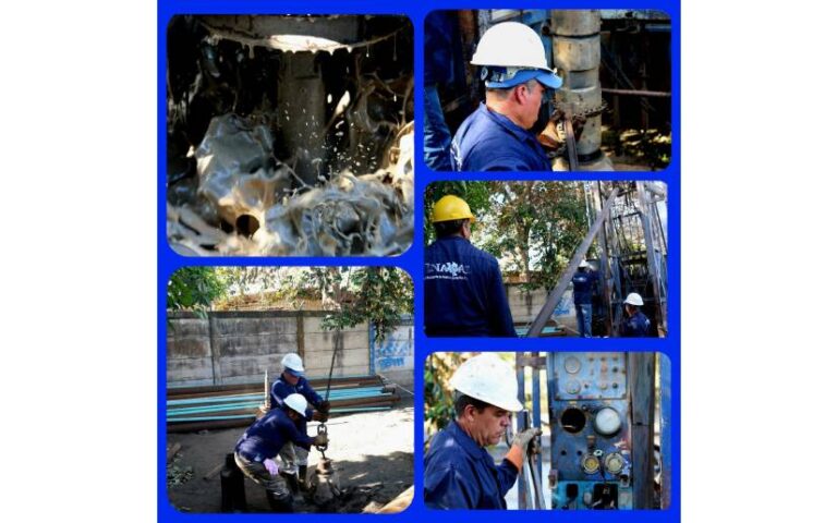 Avanzan en un 80% la construcción del pozo de agua en el sector de Valle Gothel