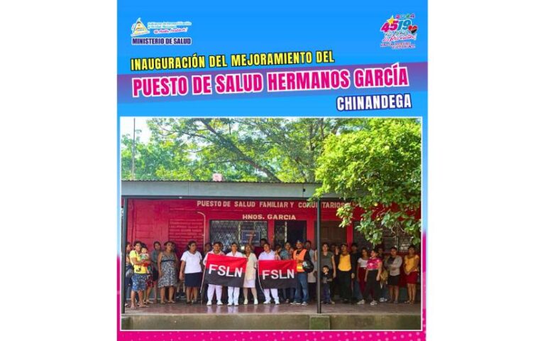 Inauguramos las mejoras del Puesto de Salud “Hermanos García”