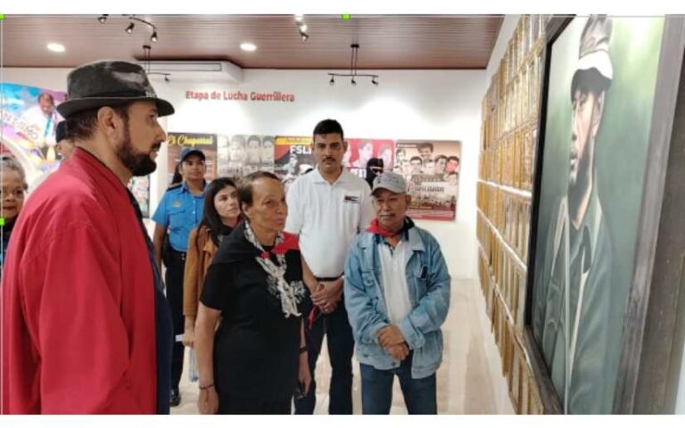 (+ Fotos) Visita de la Compañera Leila Khaled en los municipios Chichigalpa y El Viejo de Chinandega