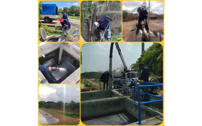 Finalizan obras de mantenimiento del Sistema de Saneamiento en Acoyapa