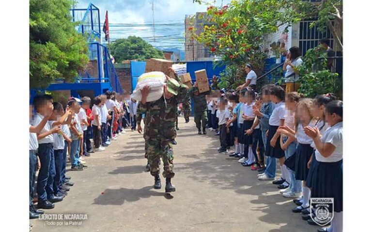 Sexto Comando Militar Regional participó en el descargue de alimentos y en Congreso Nacional