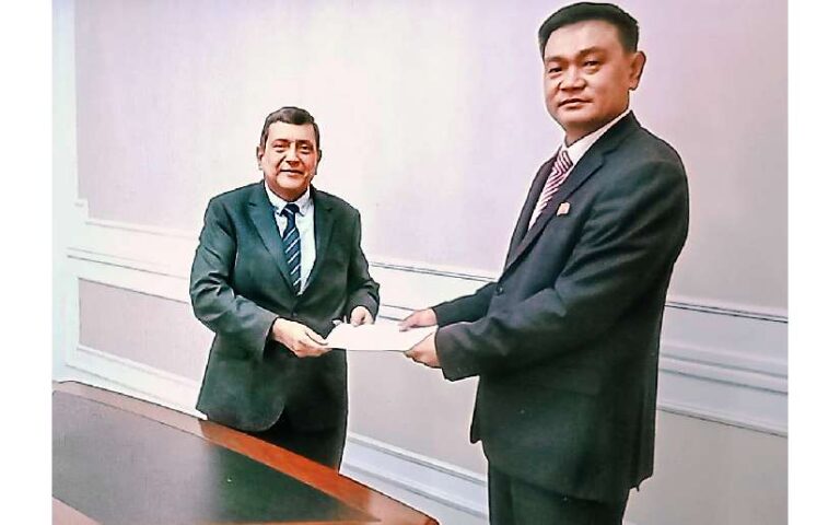 Embajador de Nicaragua presenta mensaje por 45 Años de relaciones con la RPD de Corea