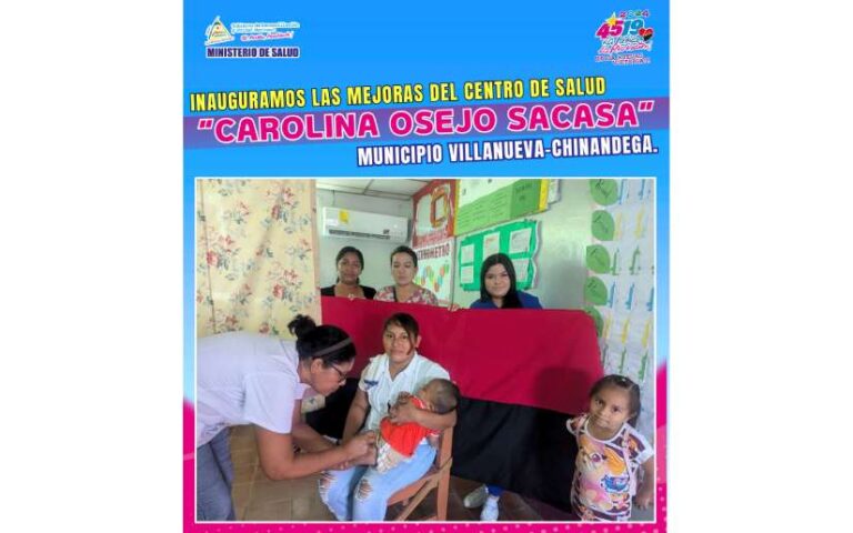 Realizarán mejoras en el Centro de Salud “Carolina Osejo Sacasa” en Chinandega