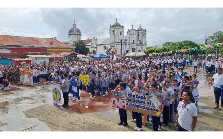 Rivas celebra 44 años de la Cruzada Nacional de Alfabetización y 45 de años de la fundación de JS19J