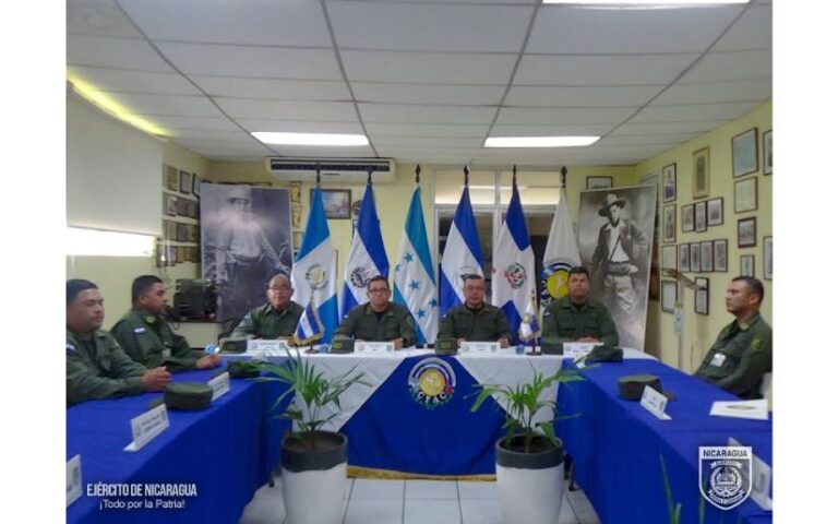 Ejército de Nicaragua participó en acto de clausura del XVII Ejercicio de Puesto de Mando Virtual