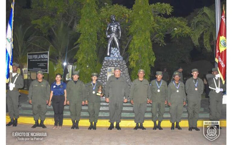 Ejército de Nicaragua realizó el acto de clausura del Cuarto Certamen de Educación Patriótica “Yo soy Patria”