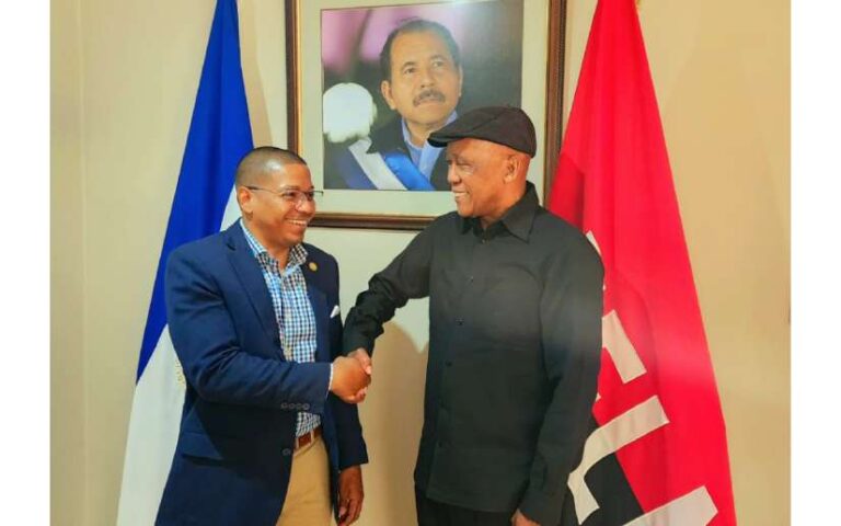 Misión Diplomática nicaragüense sostiene encuentro con el Partido Comunista Sudafricano