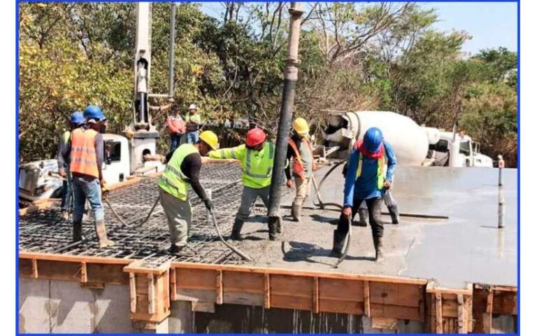 Así avanza la construcción del sistema de agua potable en las comunidades La Orilla y La Barranca