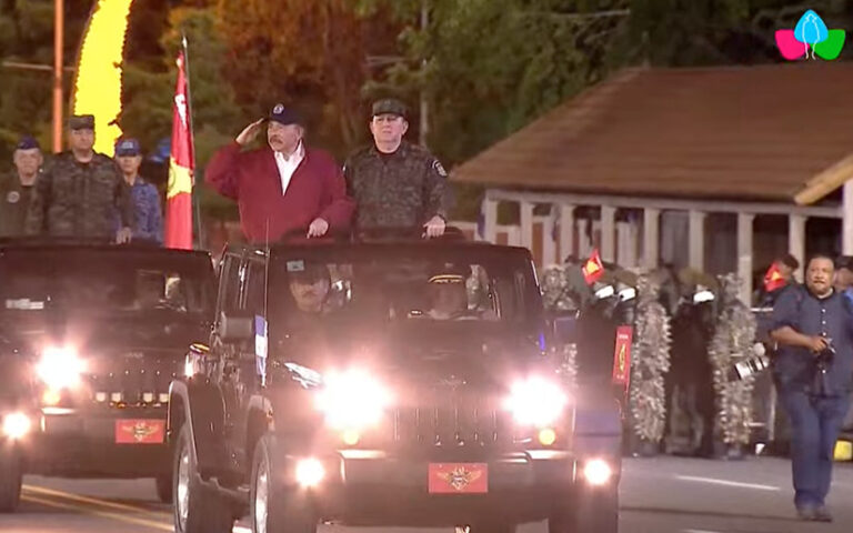 Pdte. Daniel: ¡Que viva el Ejército de Nicaragua!