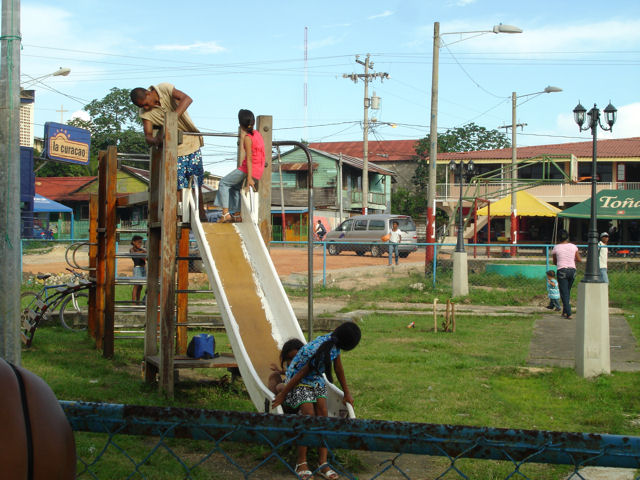 Inicia remodelación del parque municipal de Puerto Cabezas
