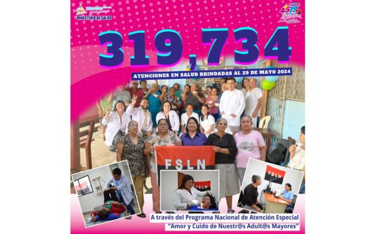 Plan de Amor y Cuido de los Adultos Mayores asegura atenciones médicas en todo el país