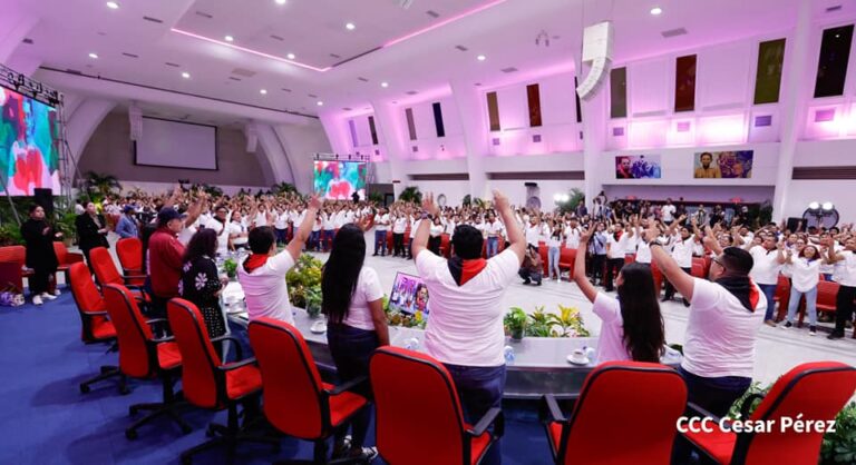 Juventud Sandinista se compromete a proteger y resguardar la paz