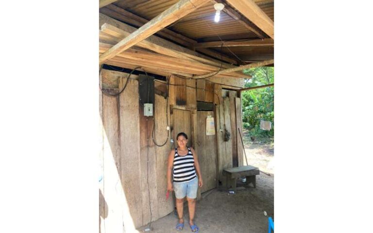 Gobierno Sandinista inaugura proyecto de energía eléctrica en la comunidad Las Manos, Pancasán