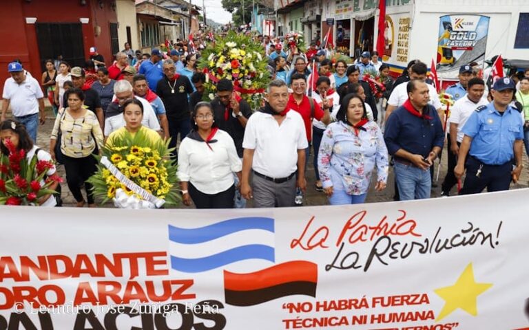 Diriomo conmemora el natalicio de Pedro Aráuz Palacios