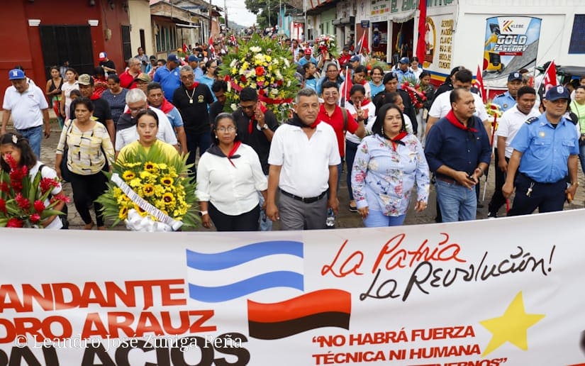 Diriomo conmemora el natalicio de Pedro Aráuz Palacios