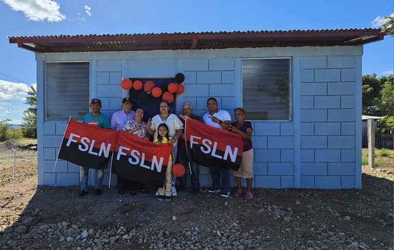 Familias de Ciudad Darío reciben viviendas