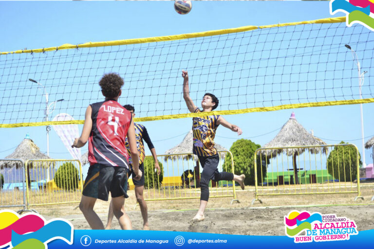 Realizan de Voleibol de Playa en Managua