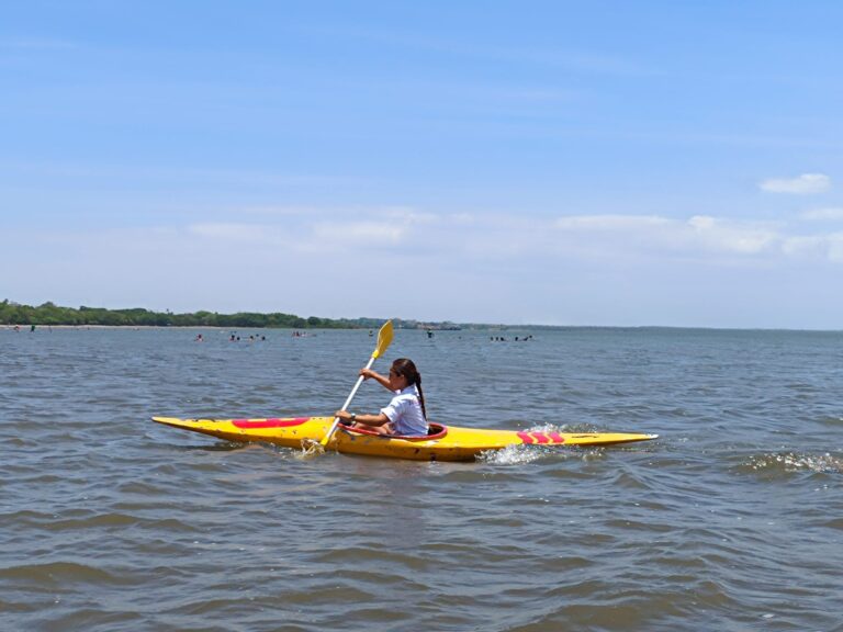 Realizan el primer Triatlón en el Lago Cocibolca