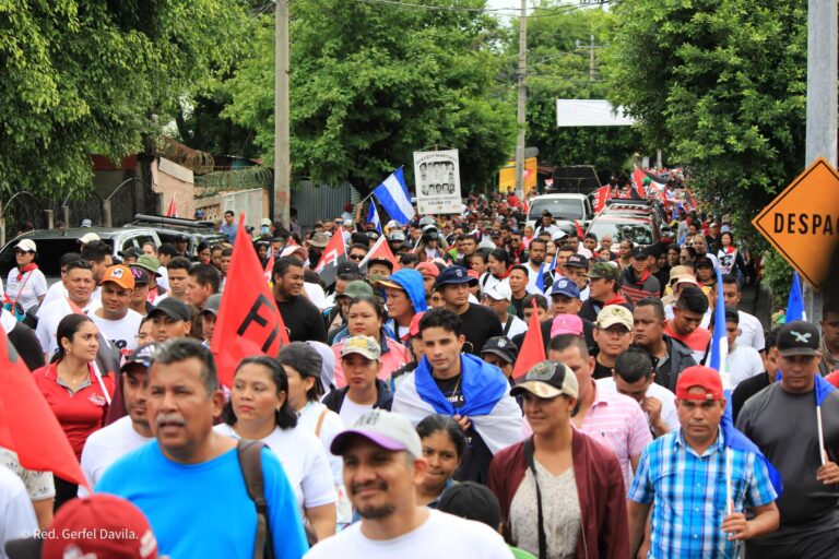 Militancia Sandinista conmemora el 45 aniversario del Repliegue a la Hacienda el Vapor