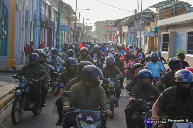 Masaya conmemora 55 aniversario del Comandante Julio Buitrago Urroz con una diana