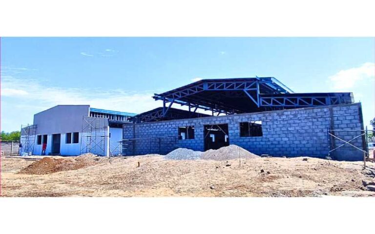 Centro de Atención del Adulto Mayor tiene un avance del 76.98% en su construcción