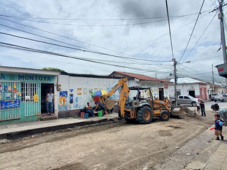 Inicia construcción de calles de concreto en Matagalpa