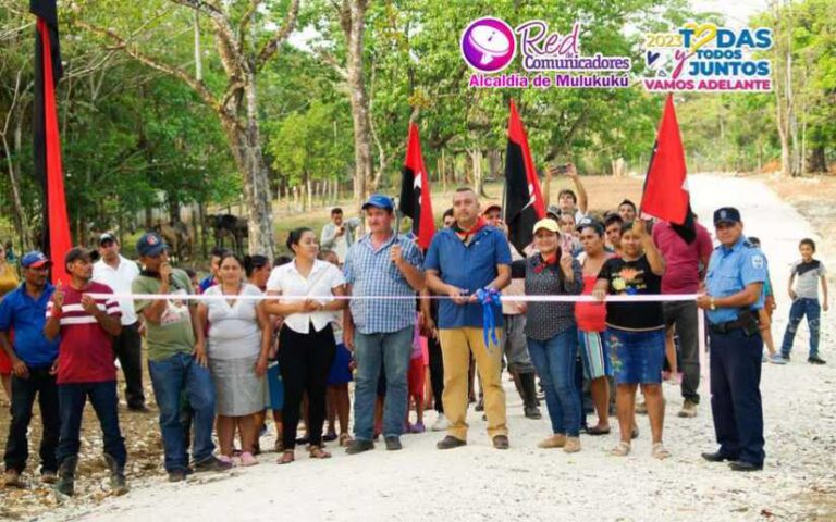 Inauguran caminos productivos en la comunidad de Suba en Mulukukú