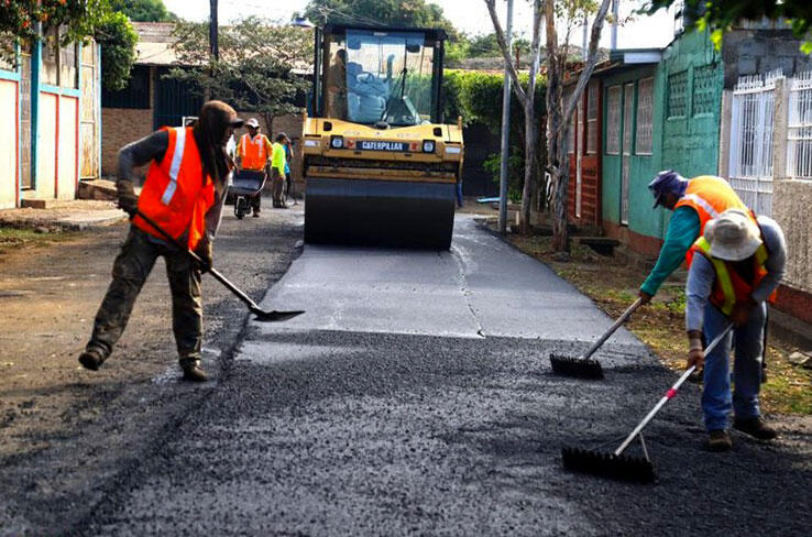 Inauguran 310 metros lineales de calles en Moyogalpa